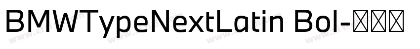 BMWTypeNextLatin Bol字体转换 BMWTypeNextLatin Bol字体转换